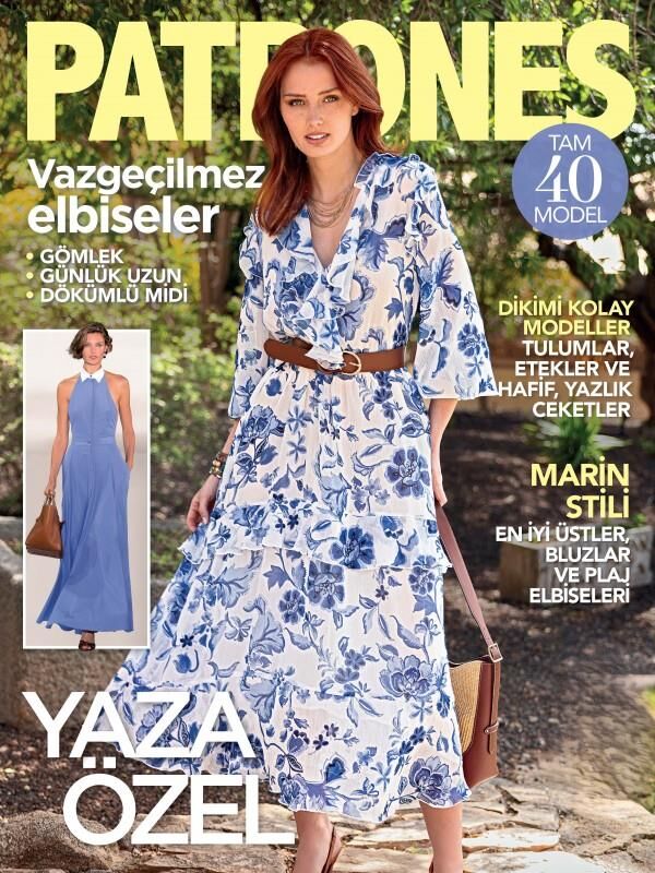 Patrones Dikiş Dergisi Yaza Özel