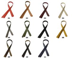 Dikmeli Suni Deri Çanta Sapı