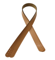 Dikmeli Suni Deri Çanta Sapı