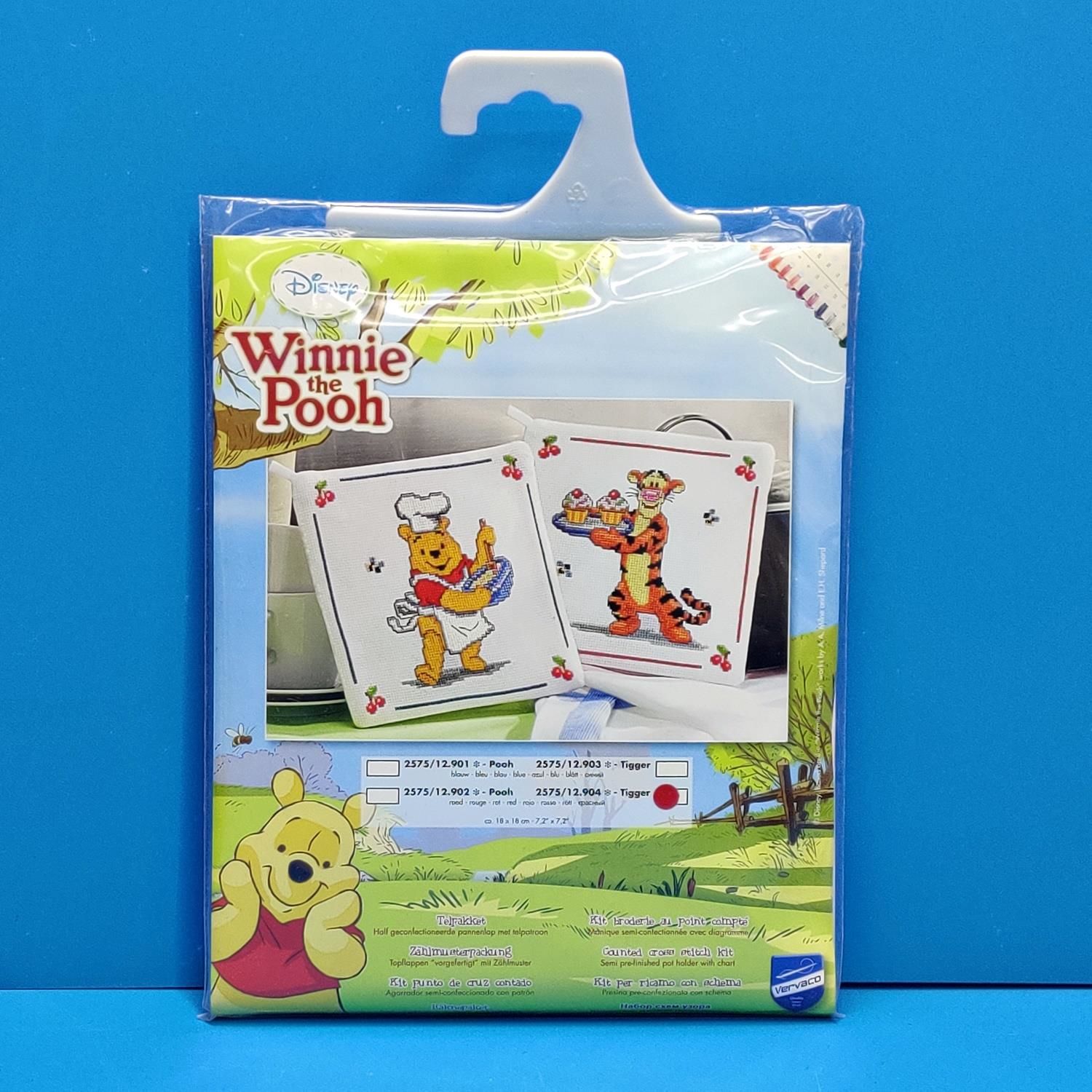 Vervaco 12904 Winnie The Pooh Tigger Etamin Kit Pano Tablo