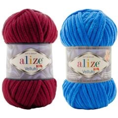 Alize Velluto Kadife El Örgü İpliği 100 gr