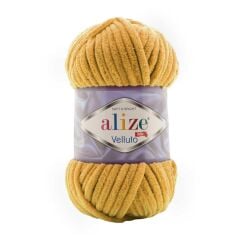 Alize Velluto Kadife El Örgü İpliği 100 gr 87 Kömür