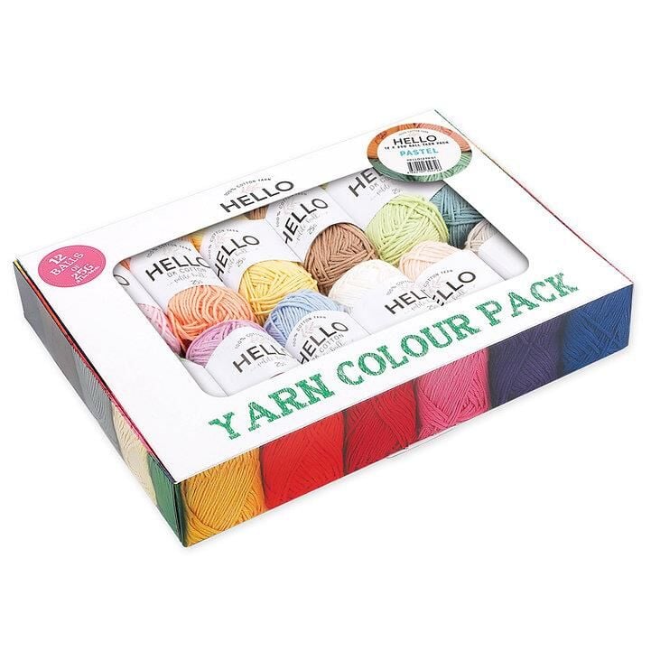 Tuva Hello 12'li İplik Seti PASTEL