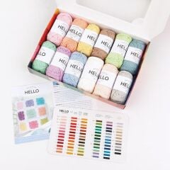 Tuva Hello 12'li İplik Seti PASTEL