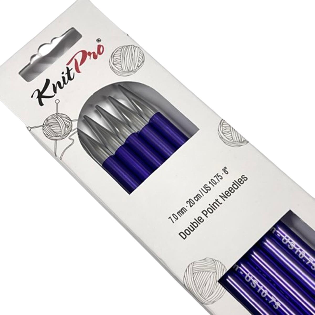 KnitPro Zing Beş Şiş (Çorap Şişi) Renkli 20 cm 7 mm
