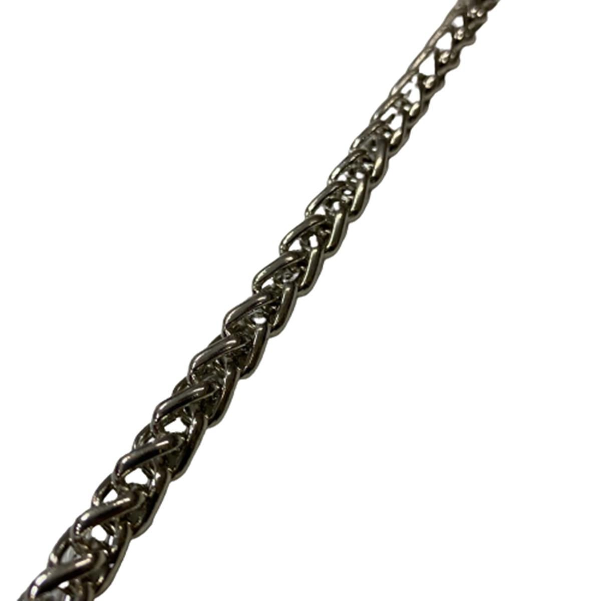 Metrelik Metal Çanta, Takı, Tasarım, Hobi Zinciri Gümüş