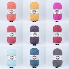 Ören Bayan Madame Cotton Amigurumi El Örgü İpi 100 Gr 008 Fuşya