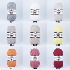 Ören Bayan Madame Cotton Amigurumi El Örgü İpi 100 Gr 008 Fuşya