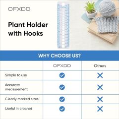 Şiş Ölçer-Örgü Şişleri Ölçme Cetveli