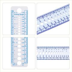 Şiş Ölçer-Örgü Şişleri Ölçme Cetveli