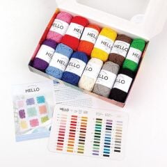 Tuva Hello 12'li İplik Seti ASSORTMENT