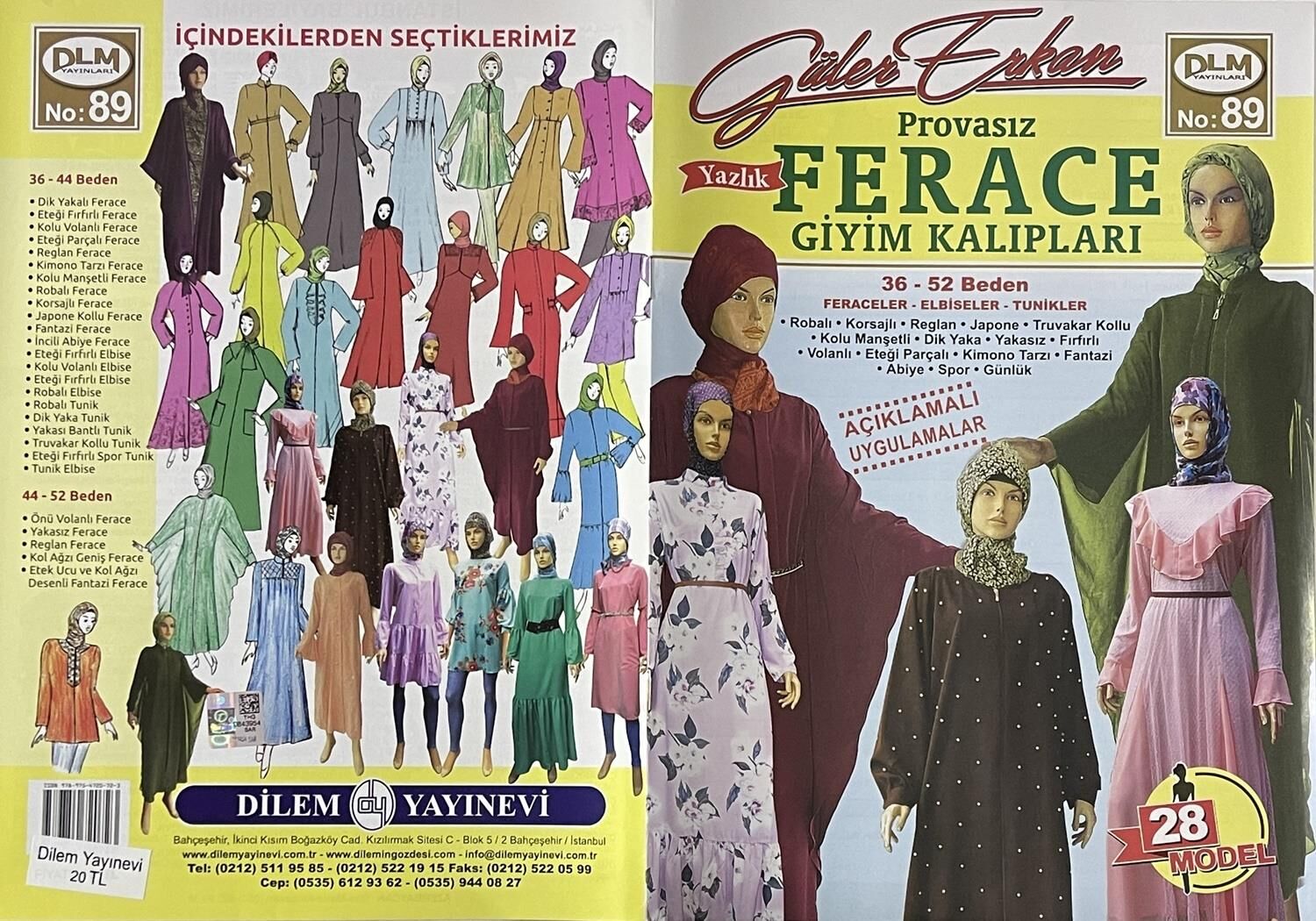 Güler Erkan Provasız Dikiş Kalıpları Dergisi 89