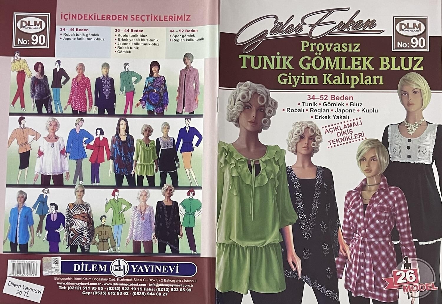 Güler Erkan Provasız Dikiş Kalıpları Dergisi 90