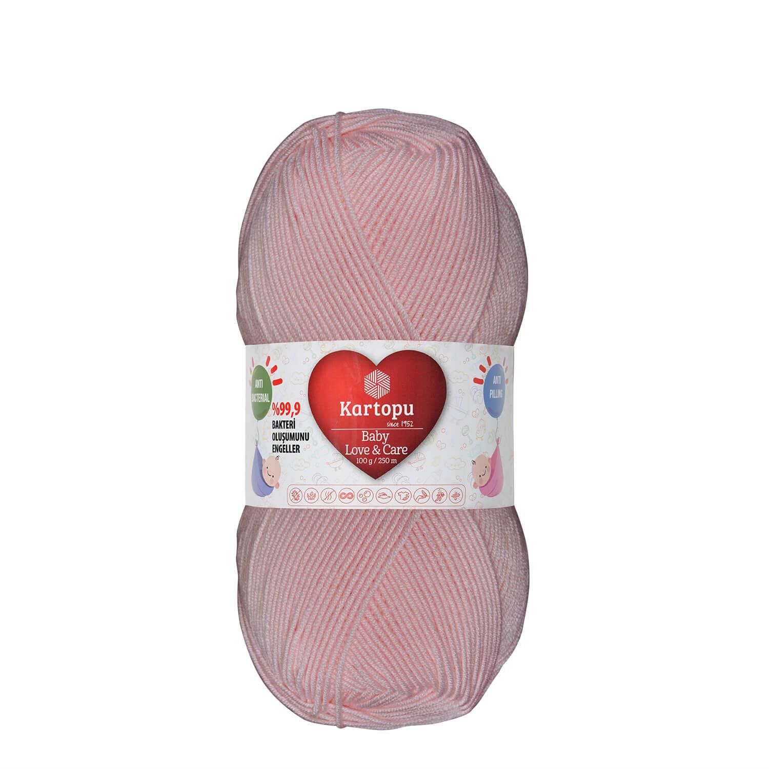Kartopu Baby Love Care El Örgü İpliği 100 gr K699 Pembemsi Somon