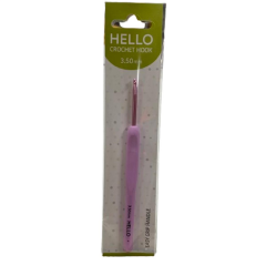Hello Crochet Hook Silikon Saplı Yün Tığ 2.5 mm