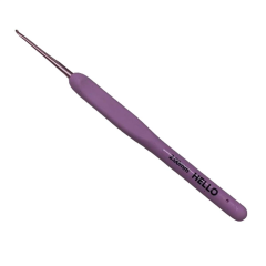 Hello Crochet Hook Silikon Saplı Yün Tığ
