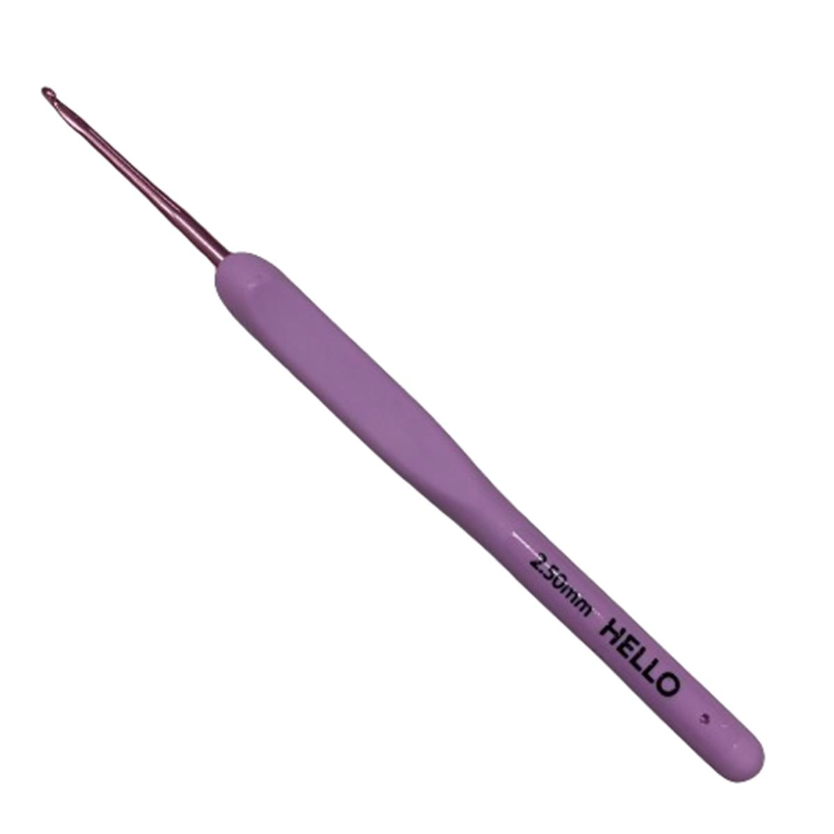 Hello Crochet Hook Silikon Saplı Yün Tığ 2.5 mm