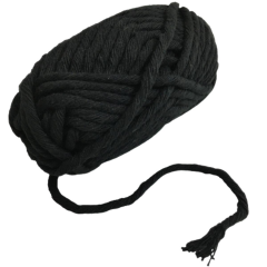 Taranabilir Makrome İpliği 100 Gr Siyah
