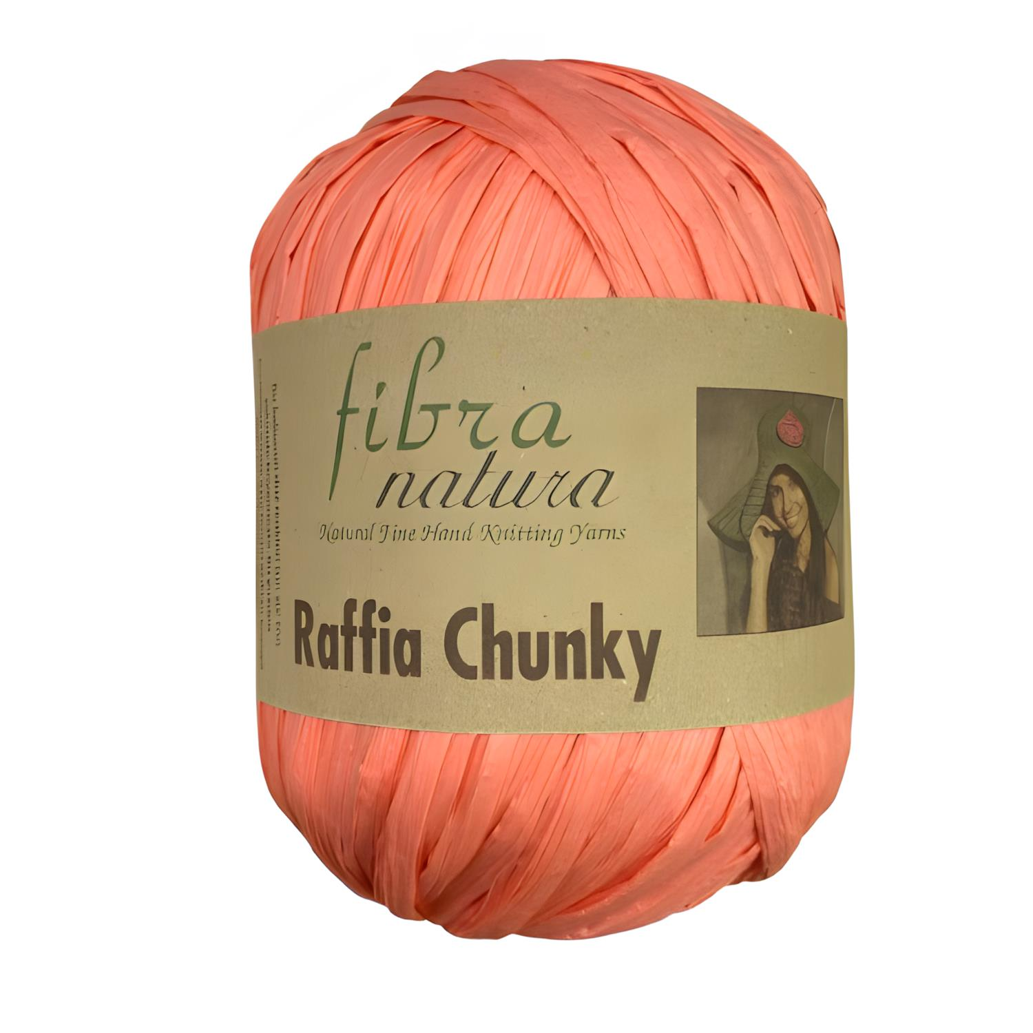 Fibra Natura Raffia Chunky 100 gr 114-27 Yavruağzı