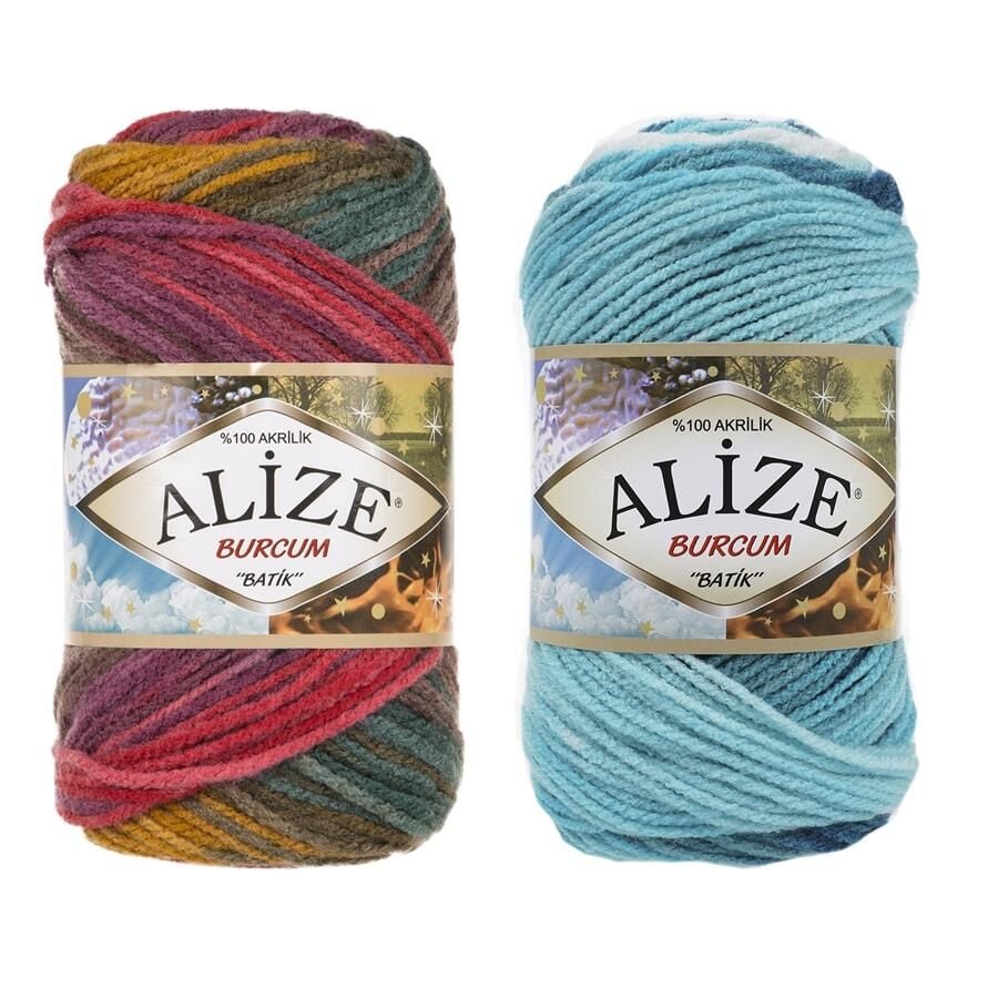 Alize Burcum Batik El Örgü İpliği 100 gr