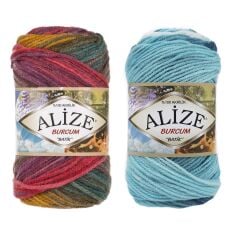 Alize Burcum Batik El Örgü İpliği 100 gr