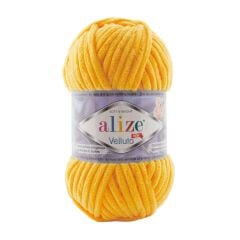 Alize Velluto Kadife El Örgü İpliği 100 gr 216 Mimoza