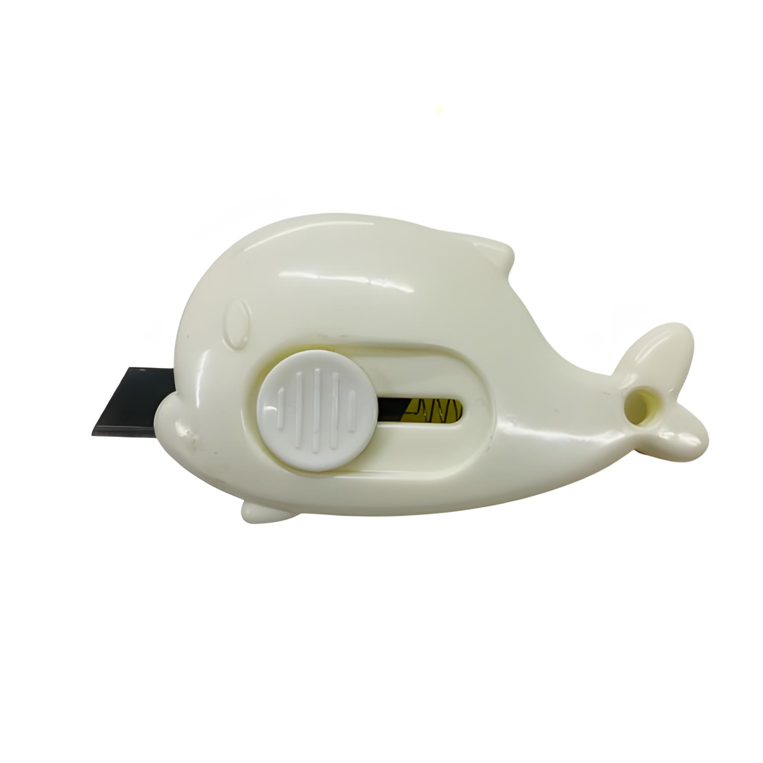 Mini Maket Bıçağı Falçata Yunus 7 cm FX679 Beyaz