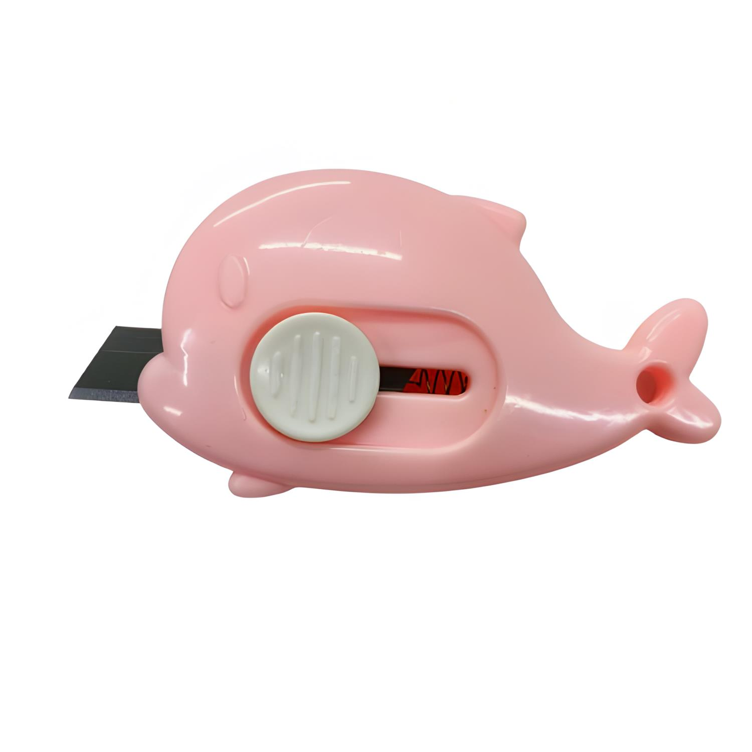 Mini Maket Bıçağı Falçata Yunus 7 cm FX679 Pembe