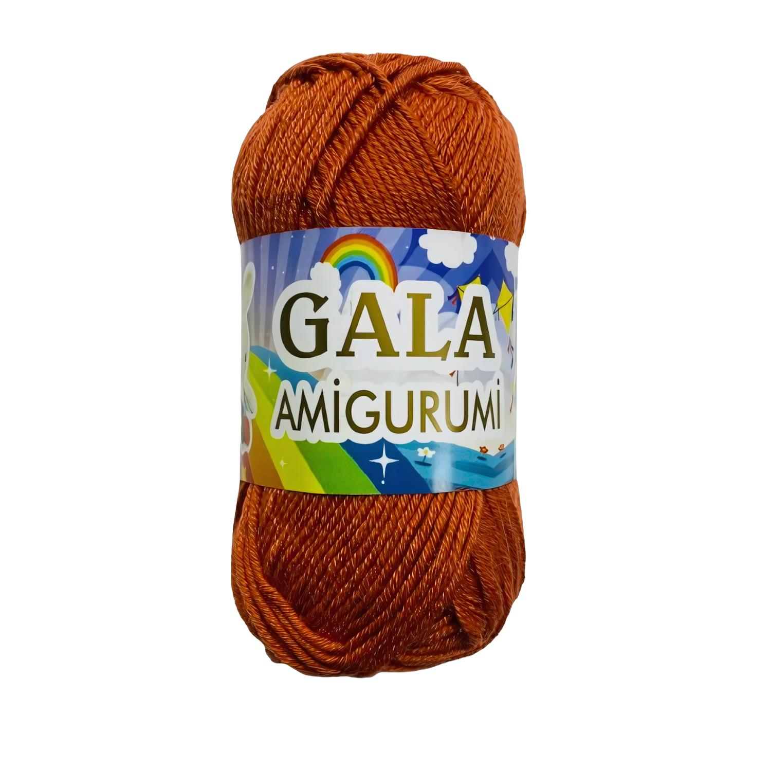 Gala Amigurumi Punch Örgü İpi 25 gr 1006 Kiremit