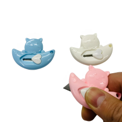 Mini Maket Bıçağı Falçata Kedi 6 cm FX681