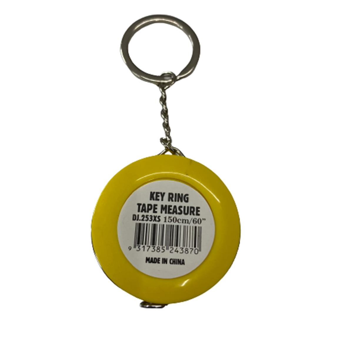 Otomatik Mezura Mezro Tape Measure 150 cm  D1253XS Sarı