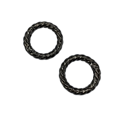 Metal Yaylı Çanta Klipsi 1 Çift 2,5 cm LXS2