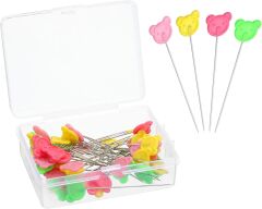 Uzun Toplu İğne Motif Başlı 50 adet 1dksg04