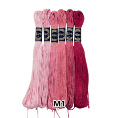 Airo Muline Etamin Koton Nakış İpi İpliği 6 Adetli Set