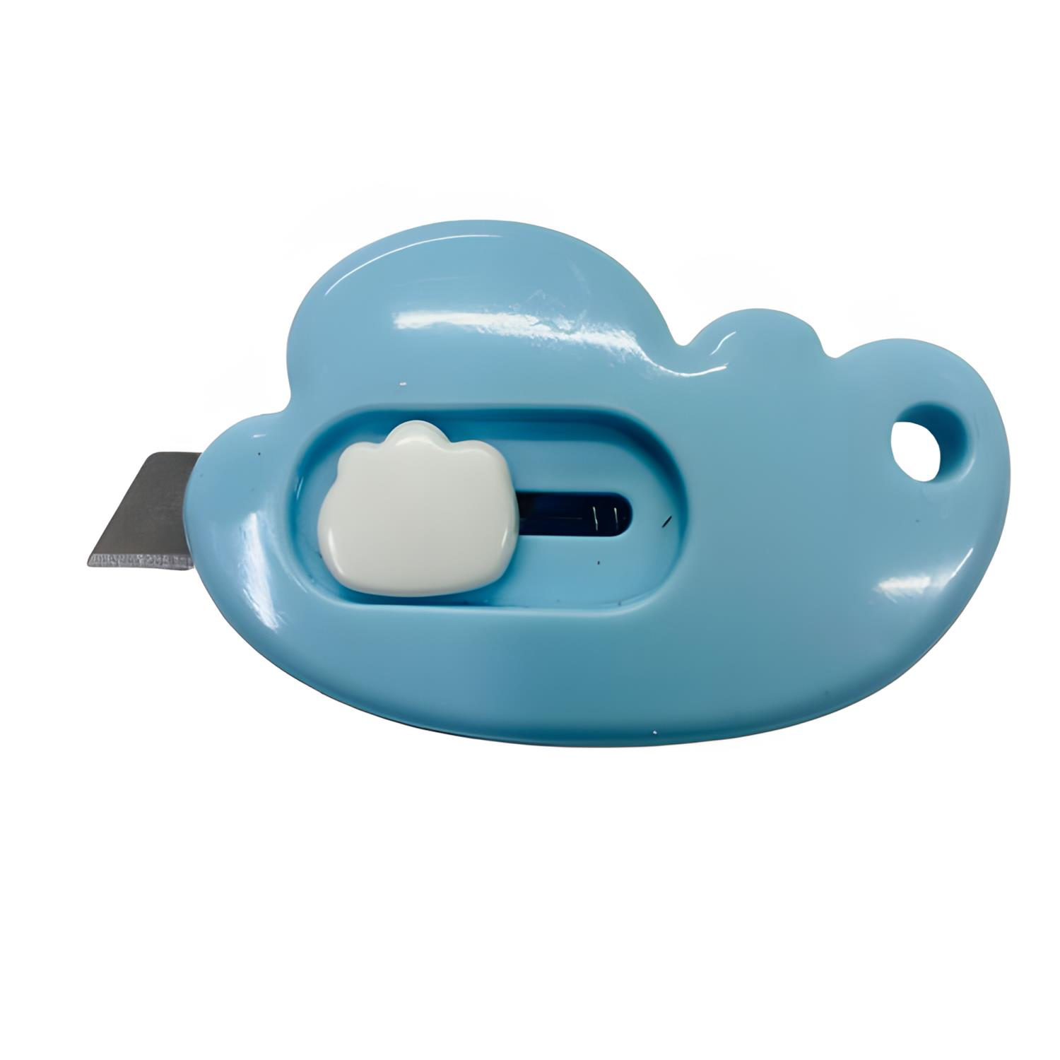 Mini Maket Bıçağı Falçata Bulut 6 cm FX676 Mavi