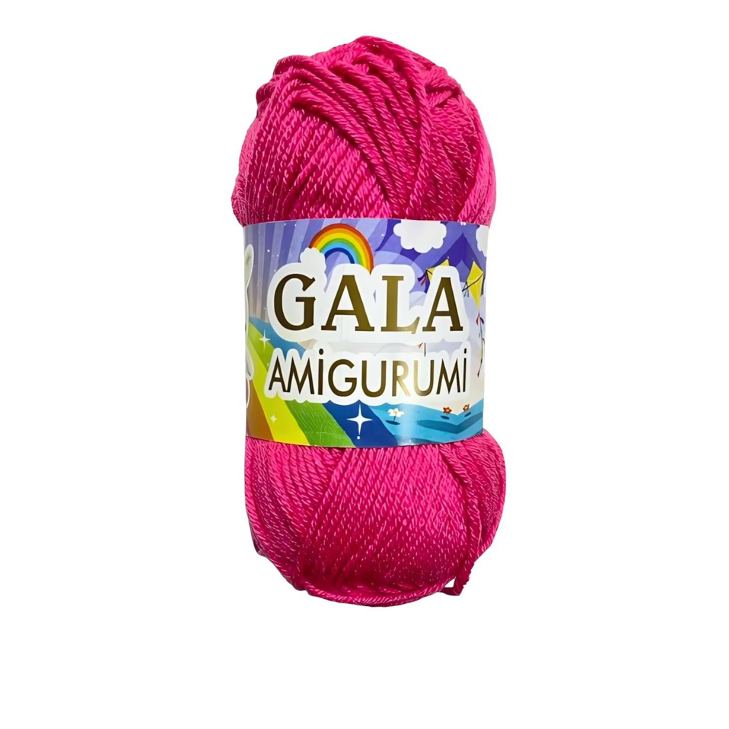 Gala Amigurumi Punch Örgü İpi 25 gr 1015 Fuşya