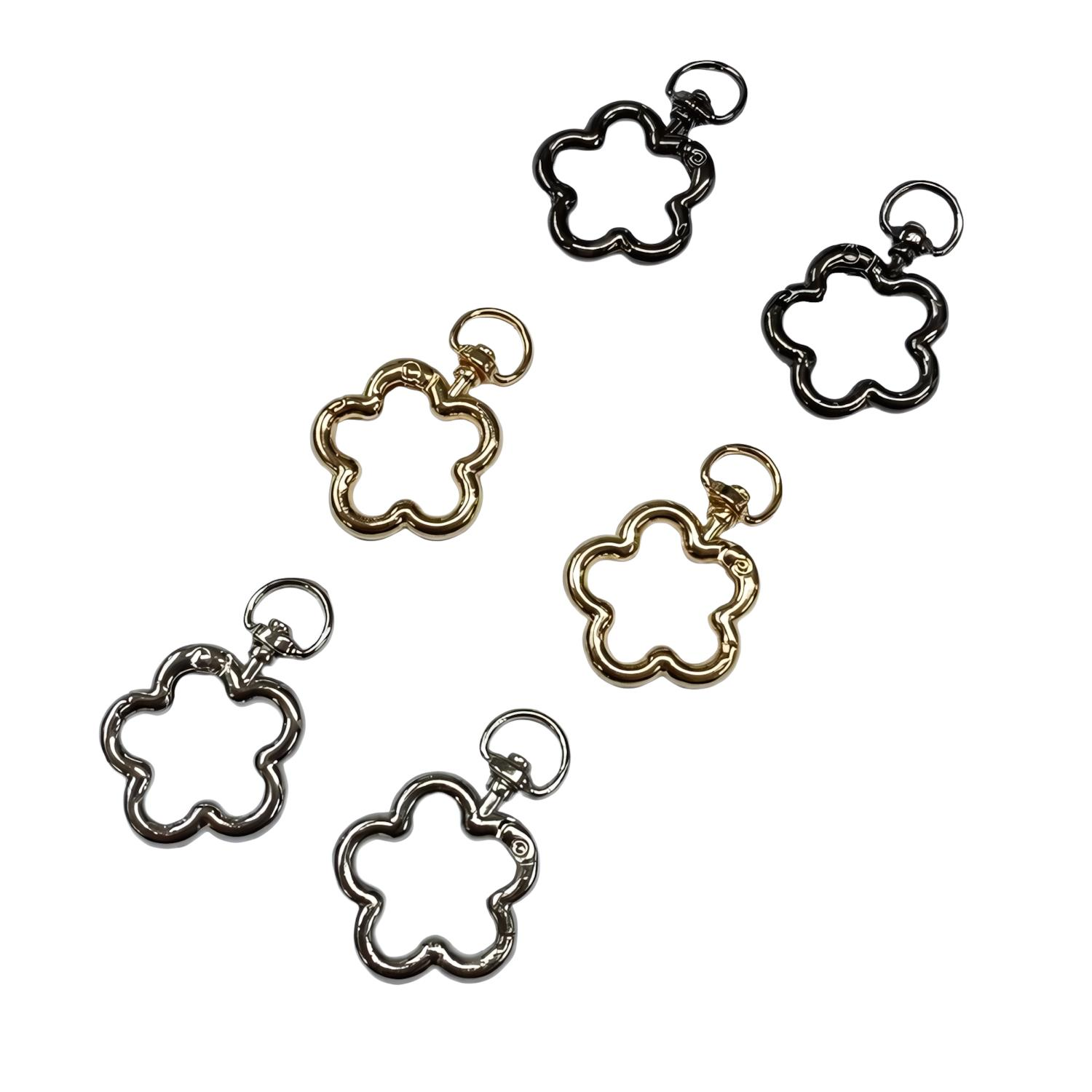 Metal Yaylı Çanta Klipsi 1 Çift 2,5 cm LXS3