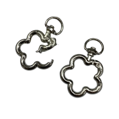 Metal Yaylı Çanta Klipsi 1 Çift 2,5 cm LXS3