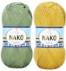 Nako Saten El Örgü İpi 100 Gr