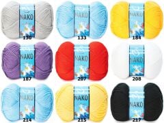 Nako Saten El Örgü İpi 100 Gr