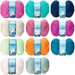 Nako Saten El Örgü İpi 100 Gr