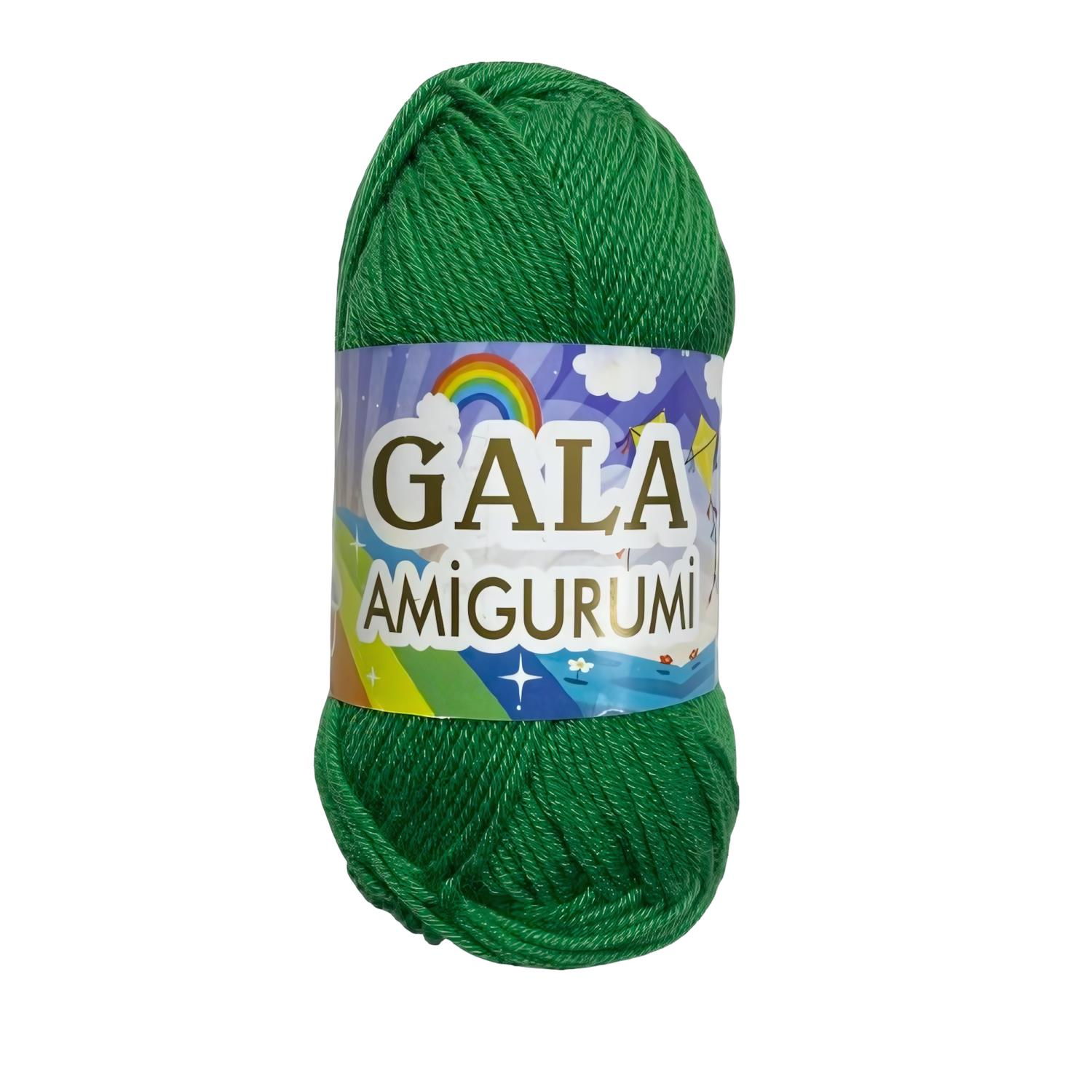 Gala Amigurumi Punch Örgü İpi 25 gr 1018 Çimen Yeşili