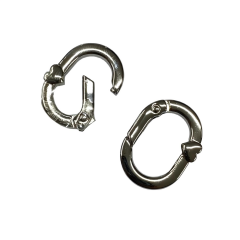 Metal Yaylı Çanta Klipsi 1 Çift 2*2,5 cm LXS4