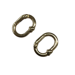 Metal Yaylı Çanta Klipsi 1 Çift 2*2,5 cm LXS4