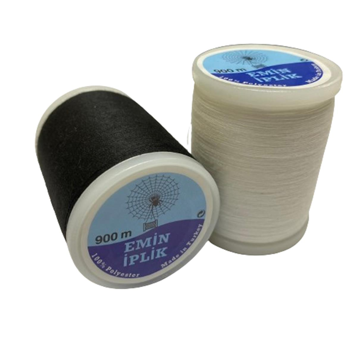 Emin Polyester Makine Dikiş İpliği 900 m