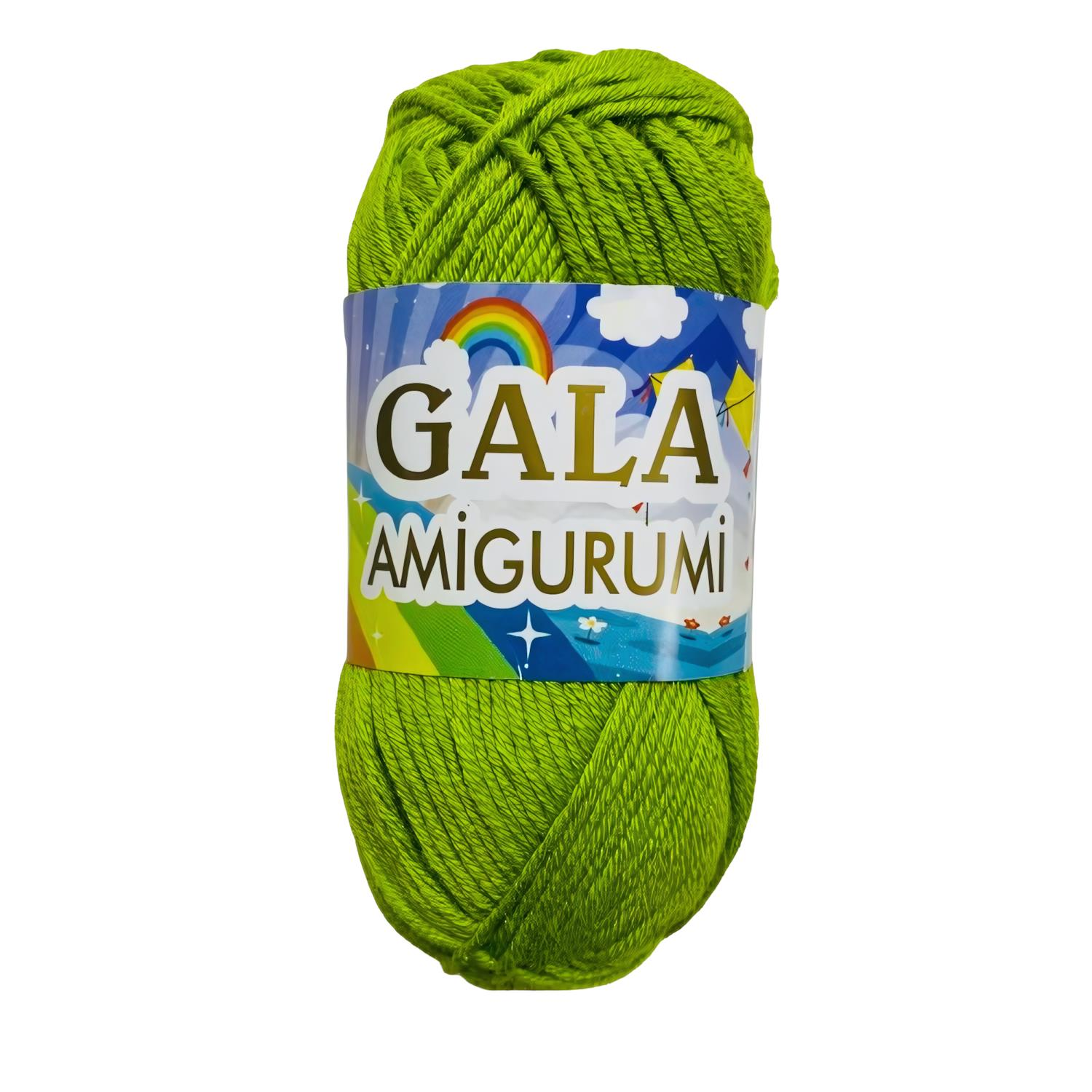 Gala Amigurumi Punch Örgü İpi 25 gr 1023 Yeşil