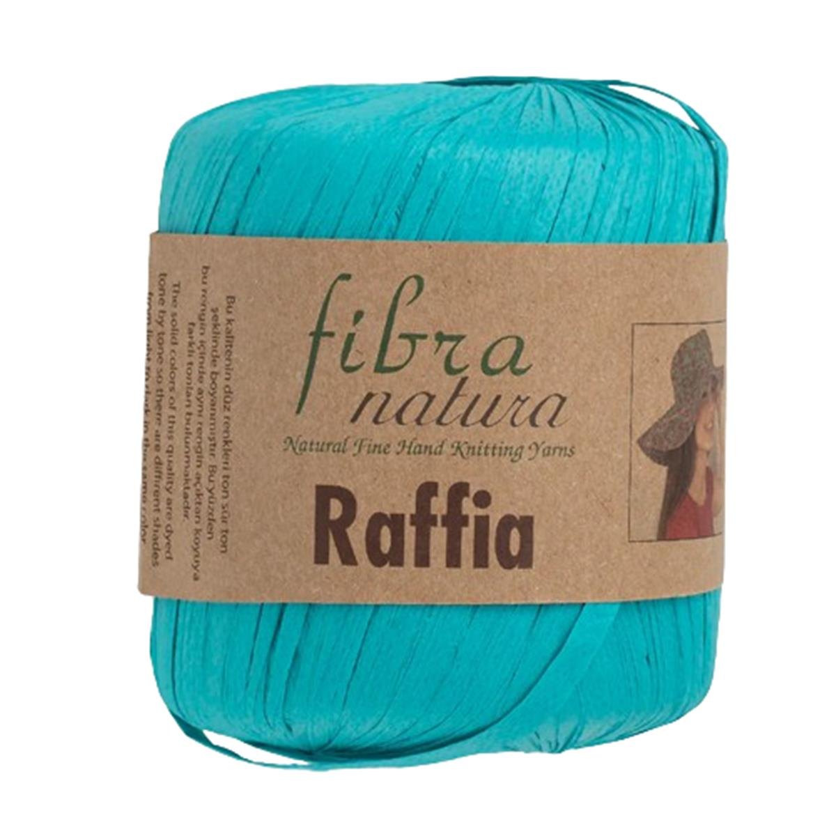 Himalaya Fibra Natura Raffia - Rafya Şapka Çanta Kağıt İp 116 09 Açık Turkuaz