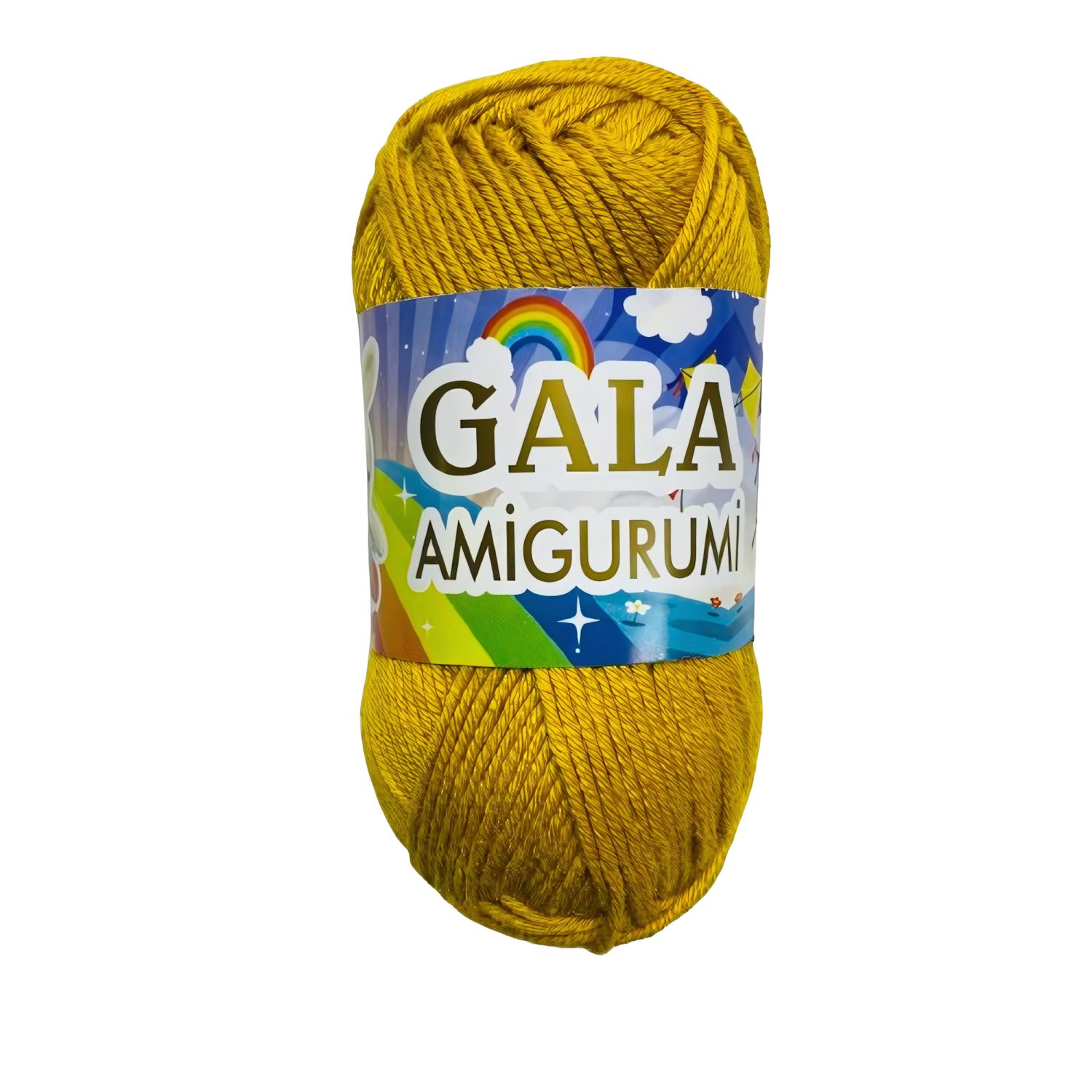 Gala Amigurumi Punch Örgü İpi 25 gr 1026 Hardal