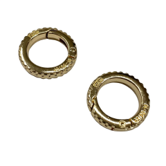 Metal Yaylı Çanta Klipsi 1 Çift 2,5 cm LXS6