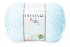Nako Hoşgeldin Soft Bebek Yünü El Örgü İpliği 100 Gr 10305 Mavi